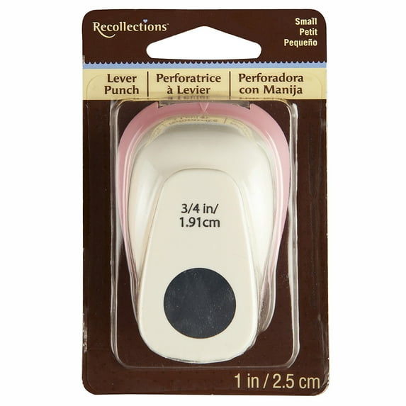 Recollections Circle Lever Punch, 12 Pack