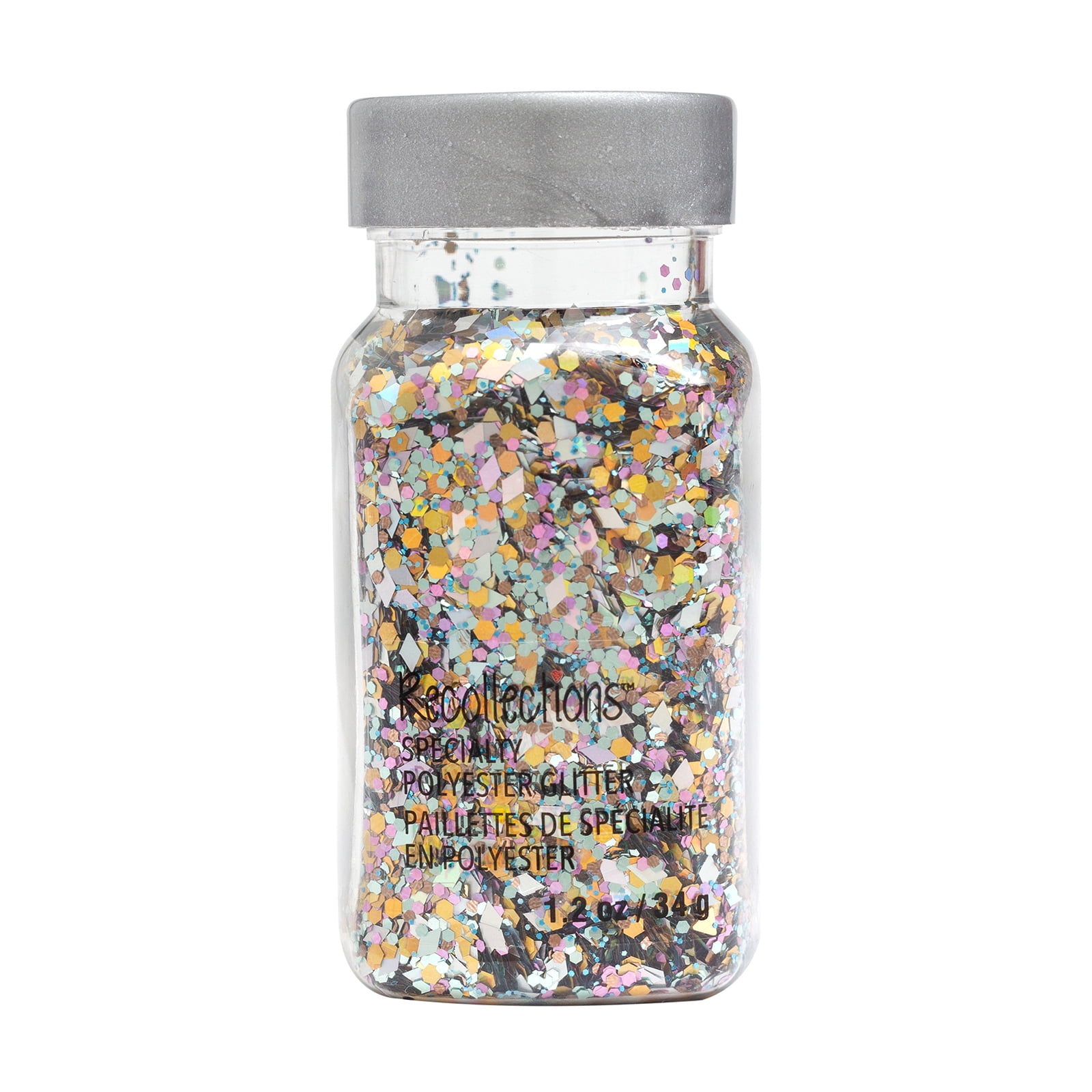 Recollections Circus Specialty Polyester Glitter, 12 Pack