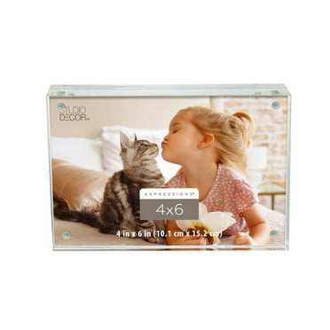 12 Pack: Expressions™ Clear Acrylic Block Frame by Studio Décor®