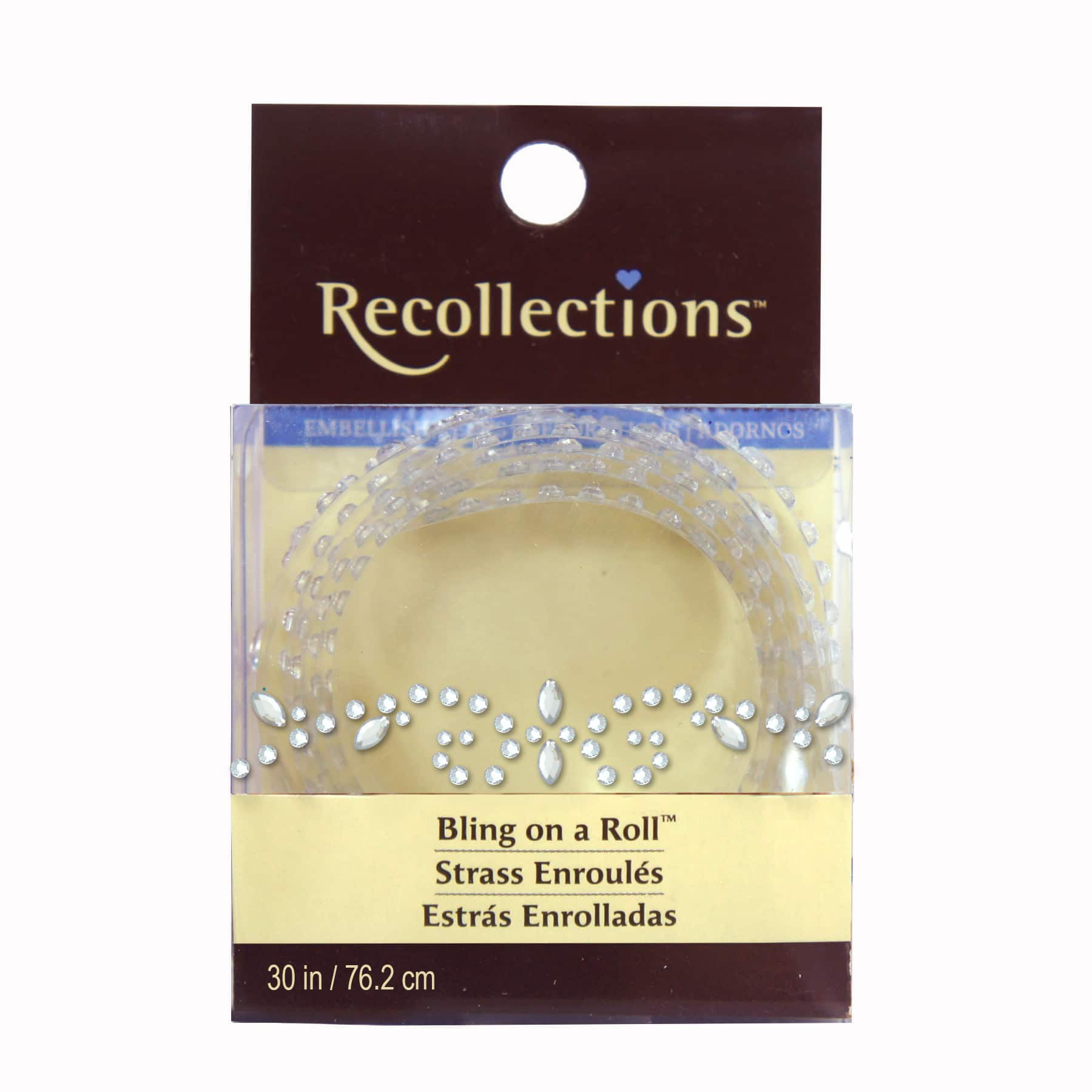 12 Pack: Clear Rhinestone Sheet by Recollections™