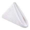 thumbnail image 1 of 12 Pack Cloth Napkins, Jacquard Washable and Reusable Table Dinner Napkins for Restaurant, Weddings, Event and Parties White 19x19inch, 1 of 6