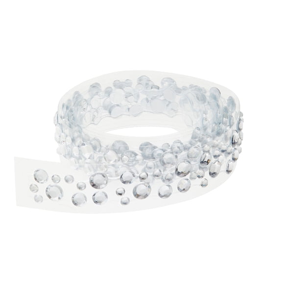 Recollections Cluster Rhinestone Adhesives Bling on a Roll, 12 Pack