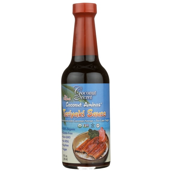 Coconut Secret - Organic Teriyaki Sauce - Case Of 12 - 10 Fl Oz.
