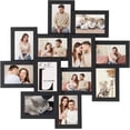 thumbnail image 1 of 12-Pack Collage Picture Frames for Wall Decor 4X6 Black Photo Collage Frame Multi Picture Frame Set with Glass Front Assembly Required, 1 of 9