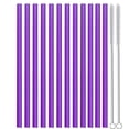 thumbnail image 1 of 12 Pack Color Replacement Straws for Stanley 40 oz 30 oz Tumbler, 12 in Long Reusable Plastic Straws for Stanley Cup Accessories 12 Purple, 1 of 6