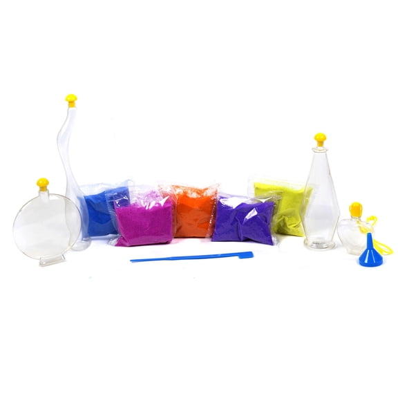 Color Zone Create Your Own Sand Art Kit, 12 Pack