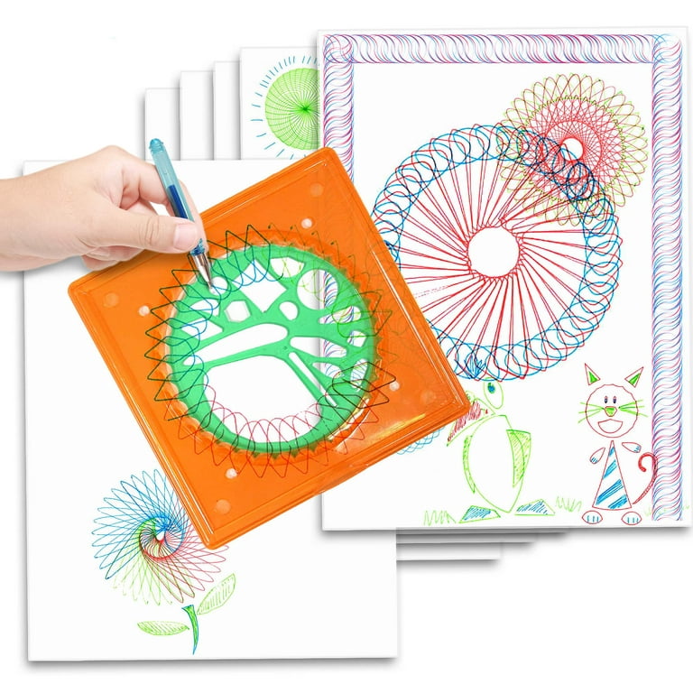 12 Pack: Color Zone® Create Your Own Spiral Art