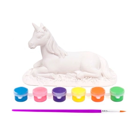 Color Zone Paint Your Own Unicorn, 12 Pack
