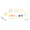 thumbnail image 1 of Color Zone Paint Your Own Wooden Magnets, 12 Pack, 1 of 4