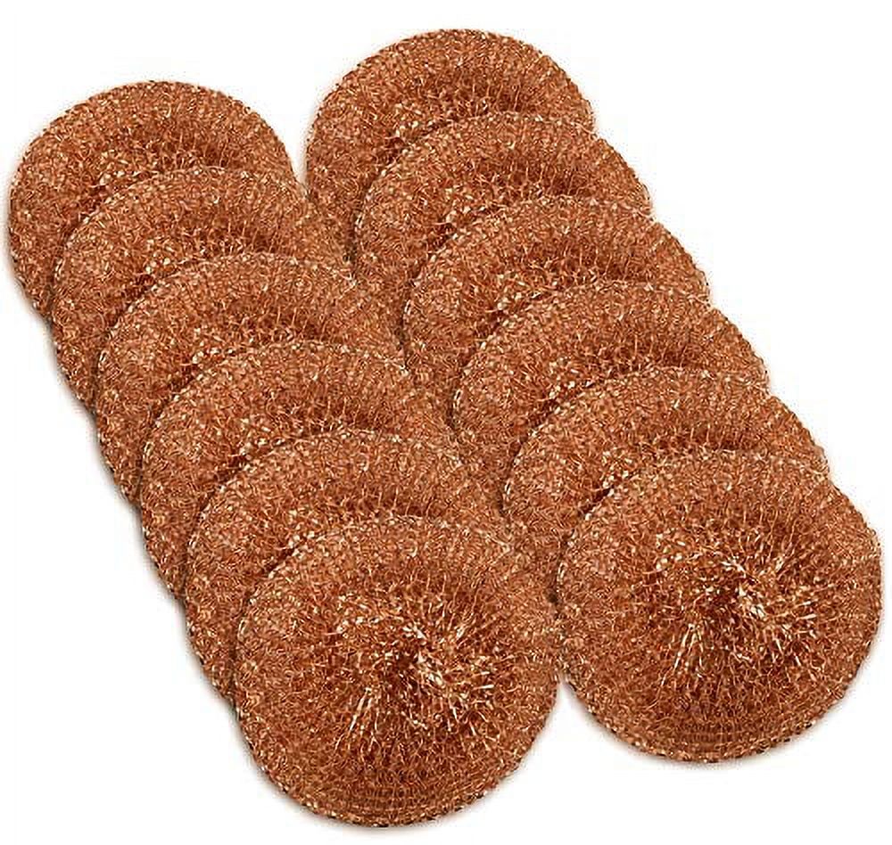 12 pack stainless steel scourers by scrub it steel wool scrubber pad