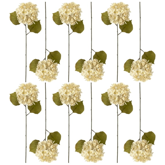 12 Pack: Cream Hydrangea Steam by Ashland