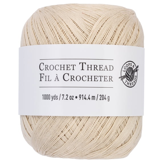 Loops & Threads Crochet Thread, 12 Pack