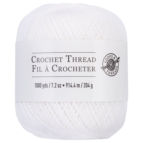 Loops & Threads Crochet Thread, 12 Pack