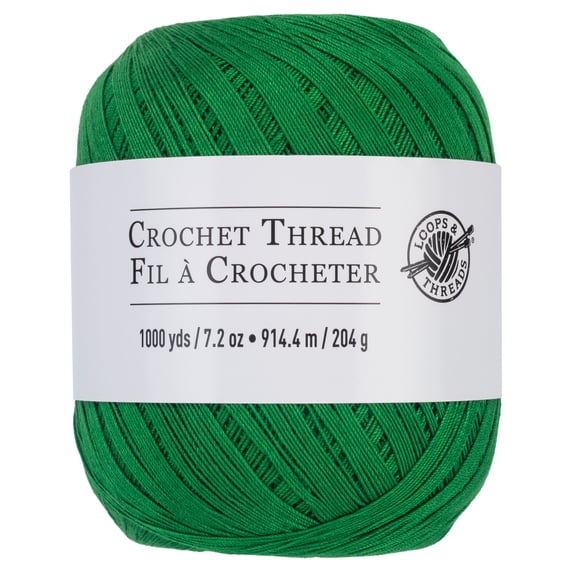 Loops & Threads Crochet Thread, 12 Pack
