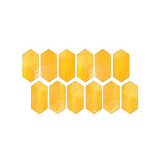 12-Pack Crystal Gel Tile Stickers - Waterproof Self-Adhesive Wall Decor for Diy Kitchen Backsplash, Bathroom, And Furniture, Creative Mosaic Art Design (20X10Cm)Harlik