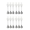 thumbnail image 1 of 12 Pack Cute Teaspoons Stainless Steel Musical Notation Shaped Coffee Spoons Dessert Cake Ice Cream Sugar Spoon, 1 of 6
