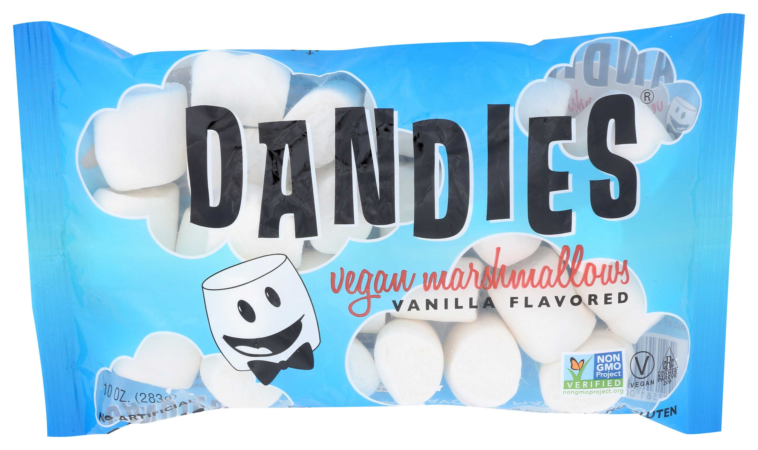 (12 Pack)Dandies Marshmallow Original Vanilla Vegan, 10 oz.