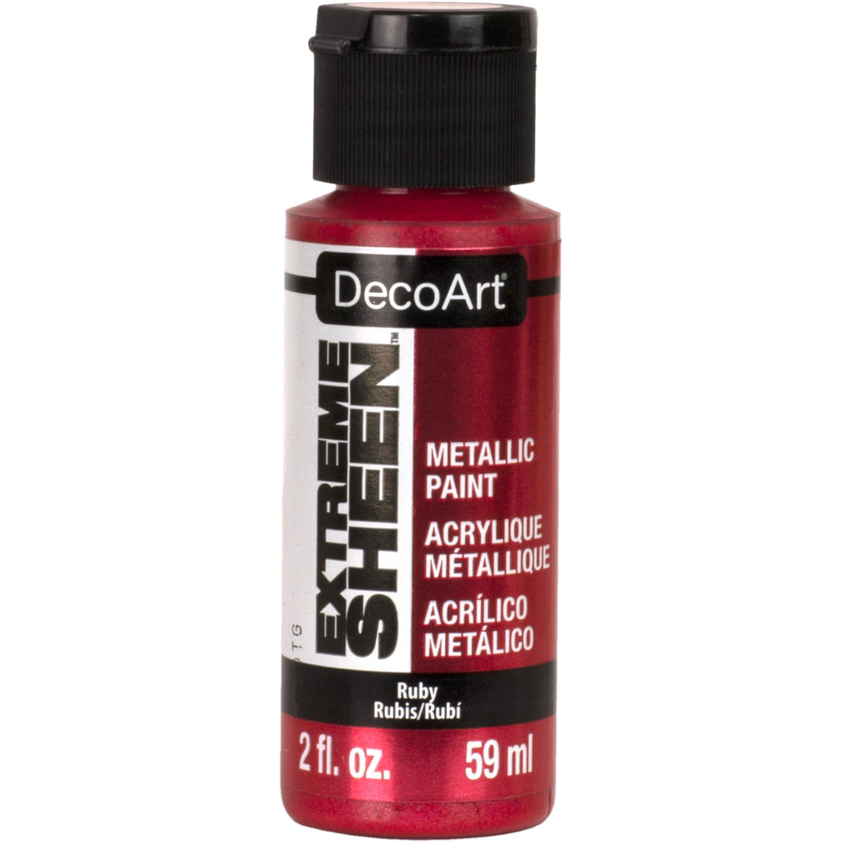 DecoArt Extreme Sheen Metallic Acrylic Paint, 12 Pack