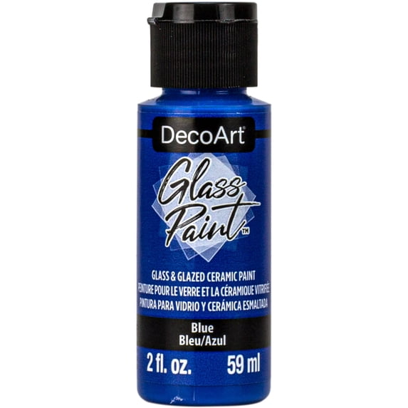 DecoArt Glass Paint, 12 Pack