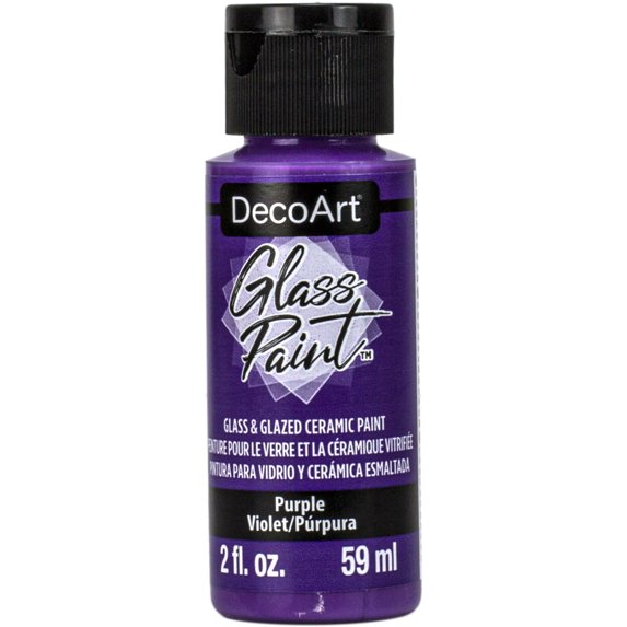 12 Pack: DecoArt Glass Paint
