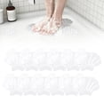 thumbnail image 1 of 12 Pack Decorative Anti Slip Bathtub Stickers, Textured Shower Floor Grip Adhesive Pads for Bathroom Safety, Waterproof Non Slip Tub Stickers for Shower, Stairs, Pool, Tile Floors, A, 1 of 8