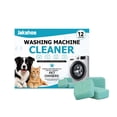 thumbnail image 1 of 12 Pack Deep Cleaning Tablets for Top Load Front Load Washer, Washing Machine Cleaner Tablets, Residue Pet Hair Remover for Pet Owners, Removes Pet Hair, Odors for Pets Household, 1 of 10