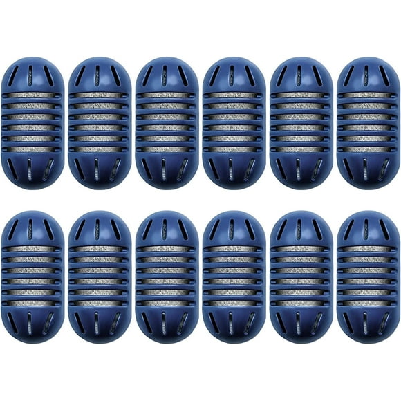 12 Pack Demineralization Cartridge Compatible with HoMedics Ultrasonic Humidifiers, Filters Mineral Deposits, Prevents Hard Water Build-Up, Purifies Water, Eliminates White Dust and Odor