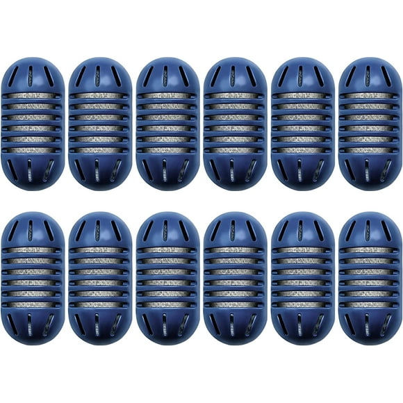 12 Pack Demineralization Cartridge Compatible with HoMedics Ultrasonic Humidifiers, Filters Mineral Deposits, Prevents Hard Water Build-Up, Purifies Water, Eliminates White Dust and Odor