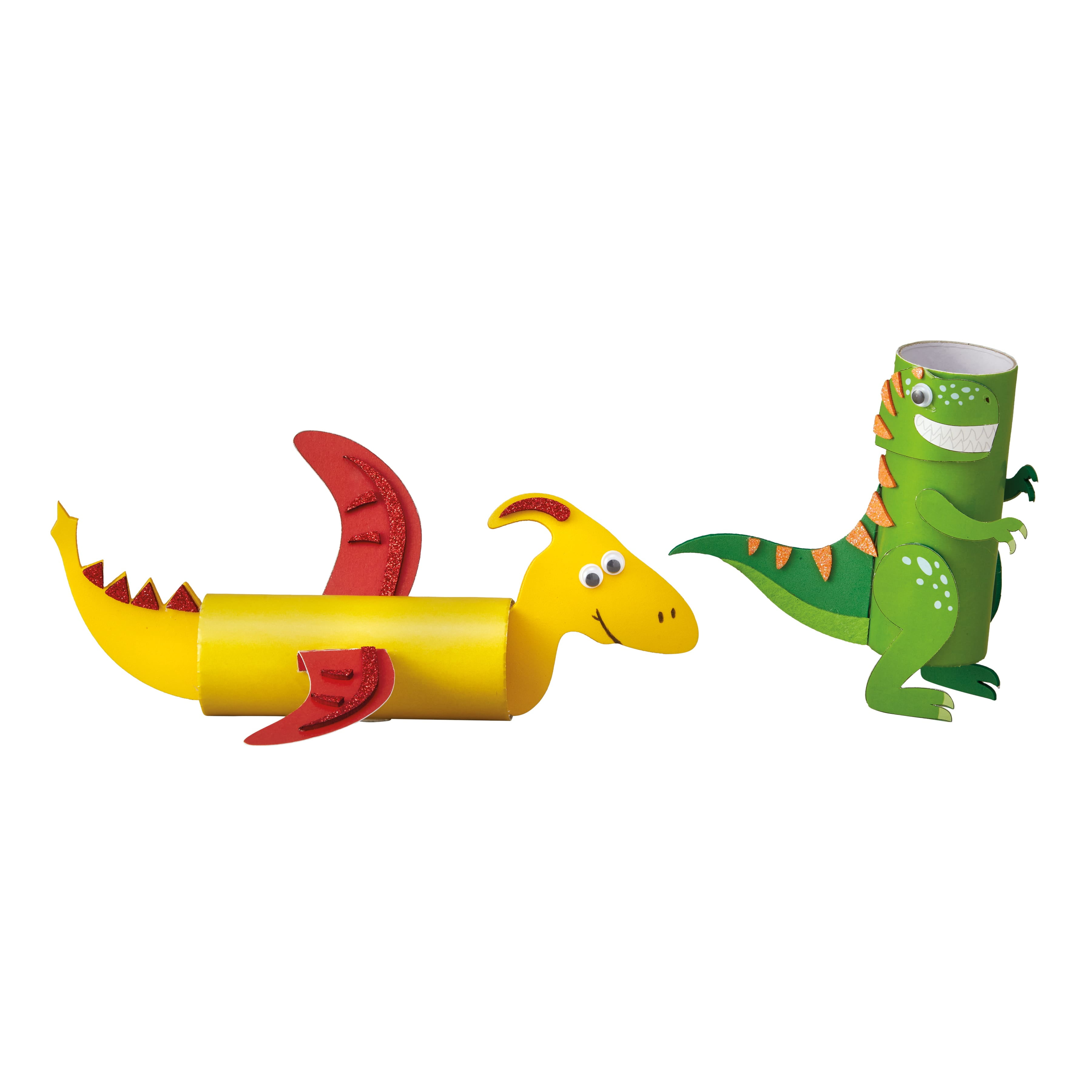 12 Pack Dinosaur Paper Roll Craft Kit by Creatology™