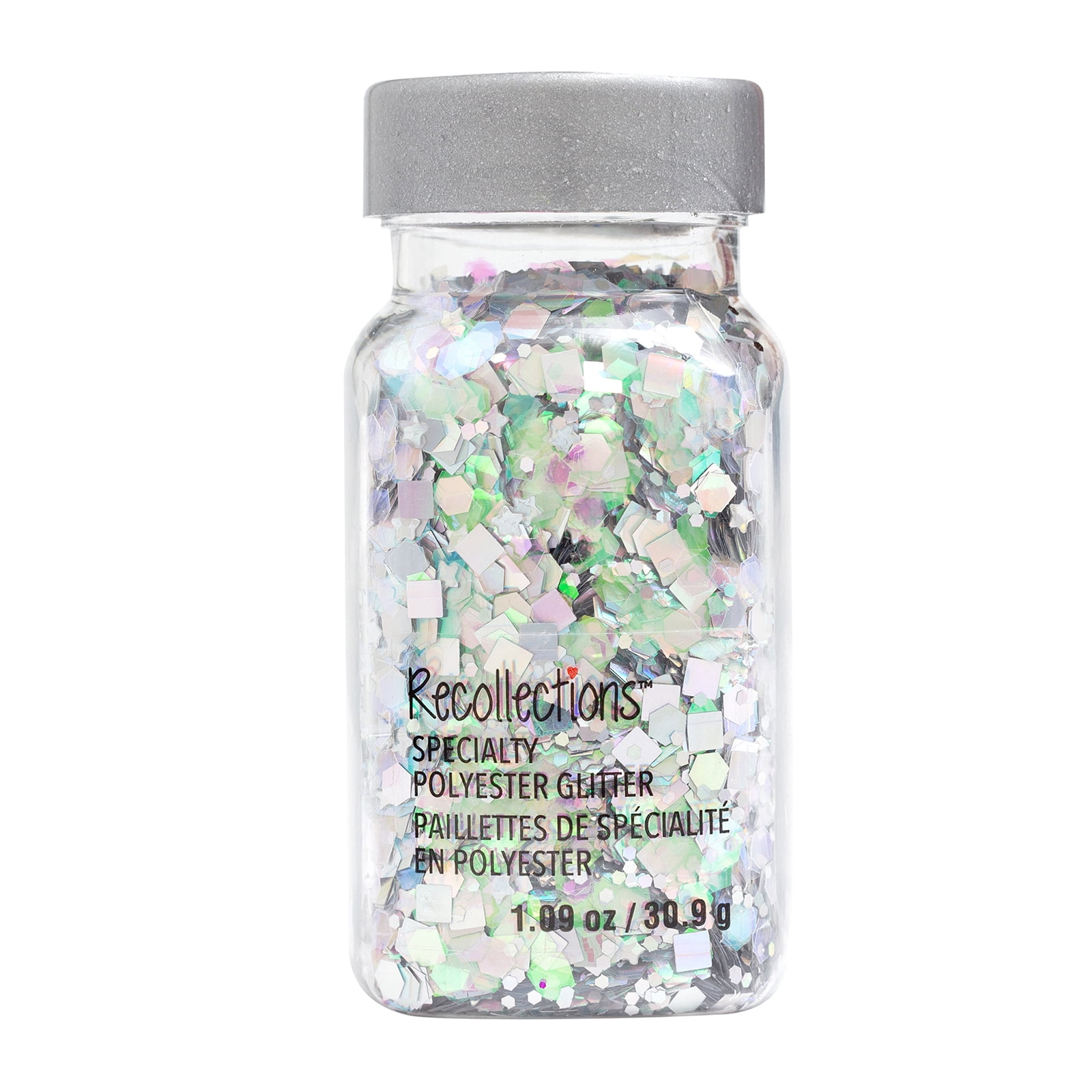 Recollections Disco Party Specialty Polyester Glitter, 12 Pack