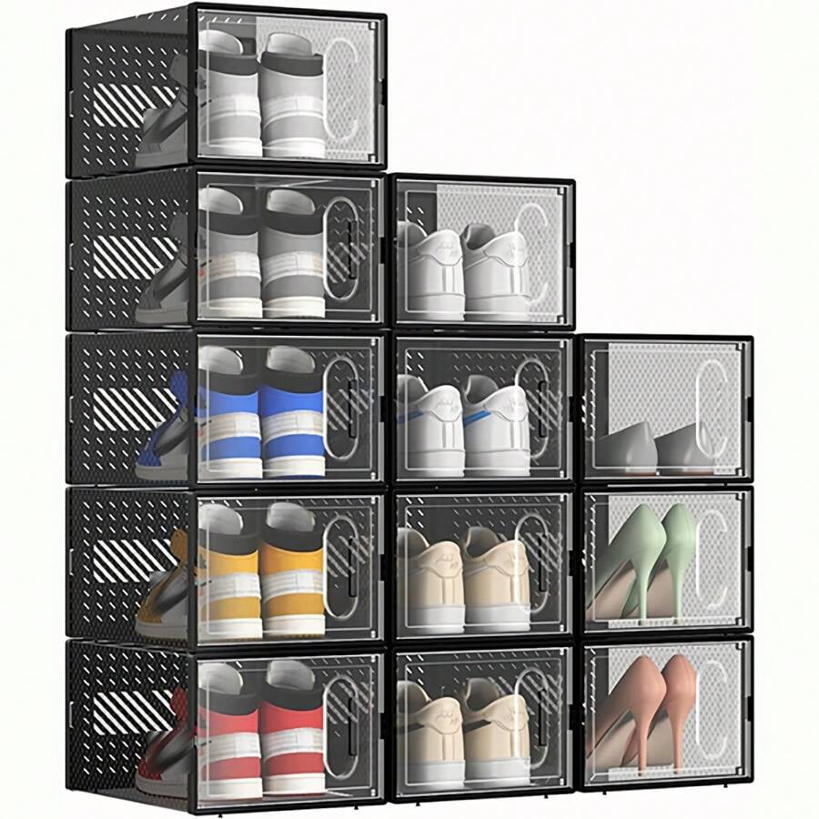 12 Pack Double Frame Storage Box, Categorized Storage, Ample Storage ...