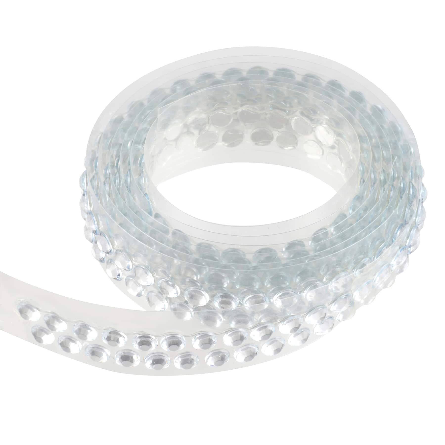 Recollections Double Row Rhinestones Stickers Bling on a Roll, 12 Pack