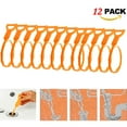 thumbnail image 1 of 12 Pack Drain Snake Hair Drain Clog Remover Cleaning Tool-Easiest Way Hair Drain, 1 of 4