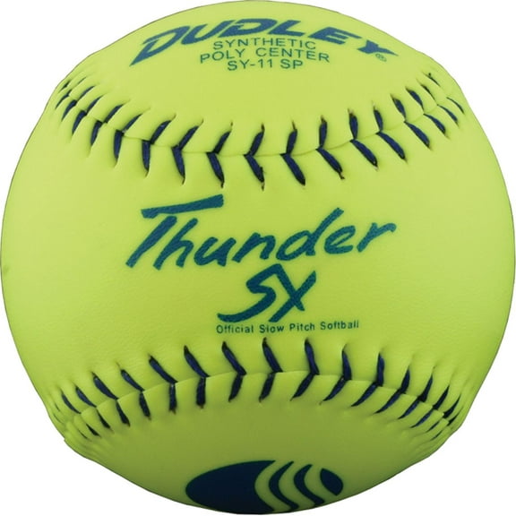 (12 Pack) Dudley 11" USSSA Thunder SY Slowpitch Softballs