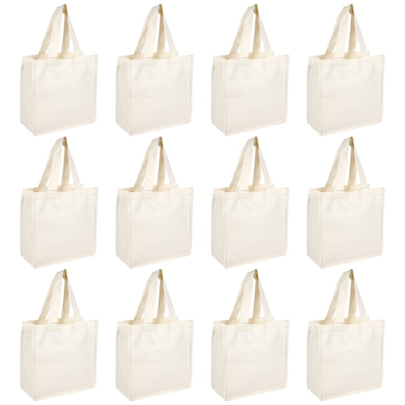 12 Pack: Durable Canvas Tote by Make Market