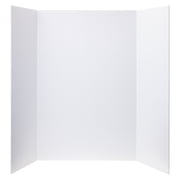 36 x 48 Grid Tri-Fold Foam Display Board, 12 Pack