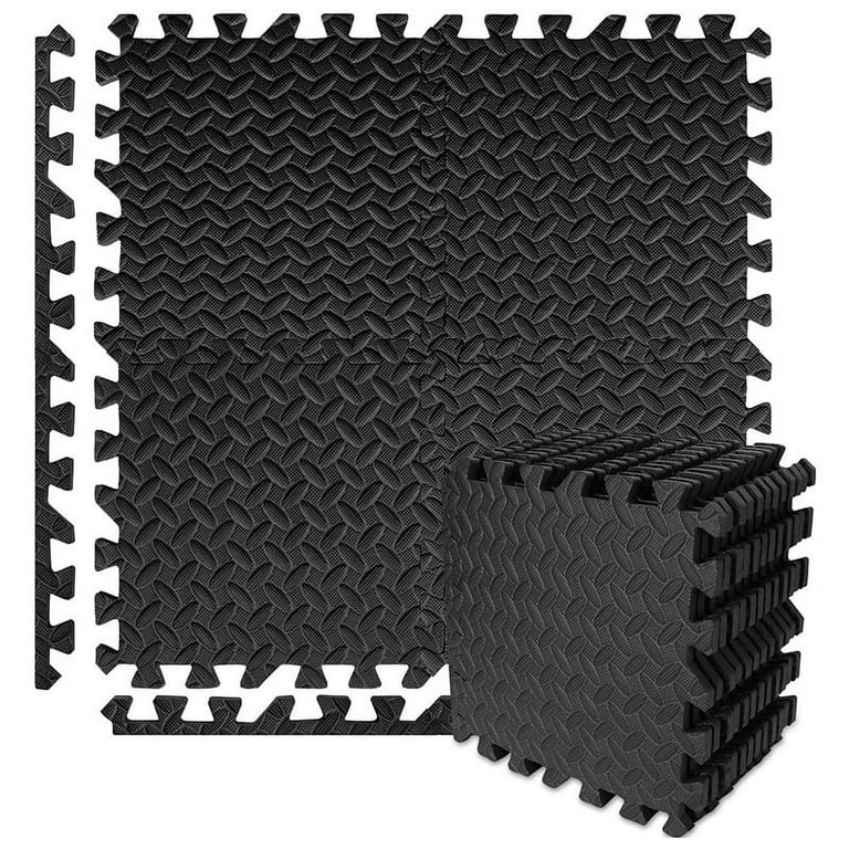 12 Pack Exercise Mat Foam Gym Mat Flooring Mats for Gym Equipment Exercising Yoga Camping Kids Playroom