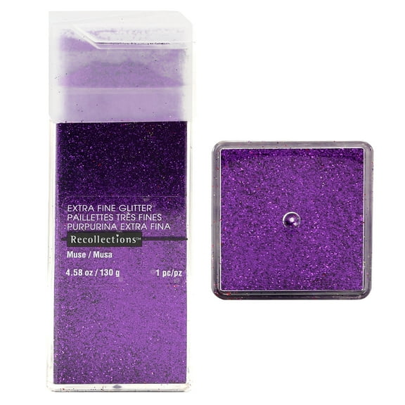 Recollections Extra Fine Glitter, 12 Pack
