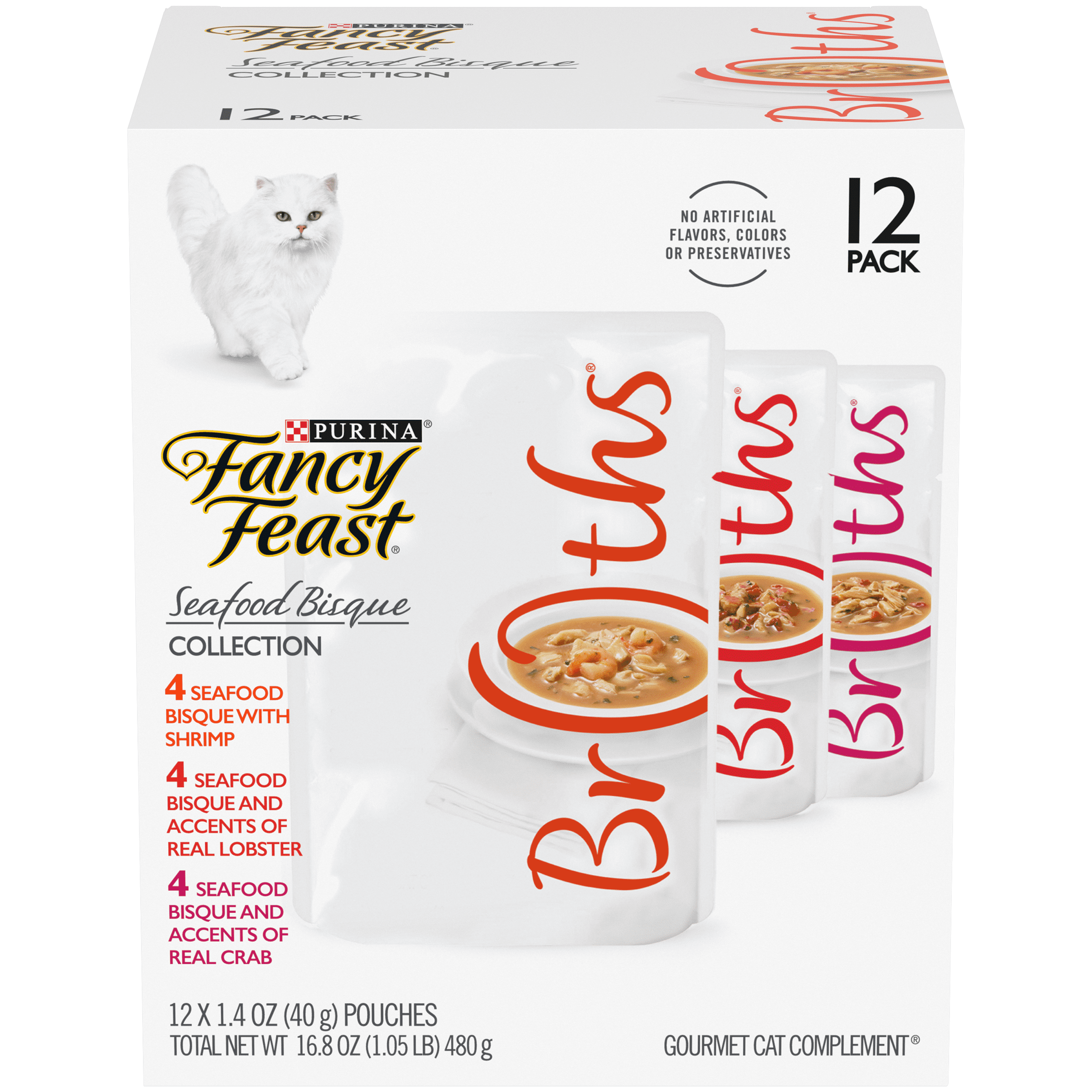 (12 Pack) Fancy Feast Limited Ingredient Cat Food Complement Variety