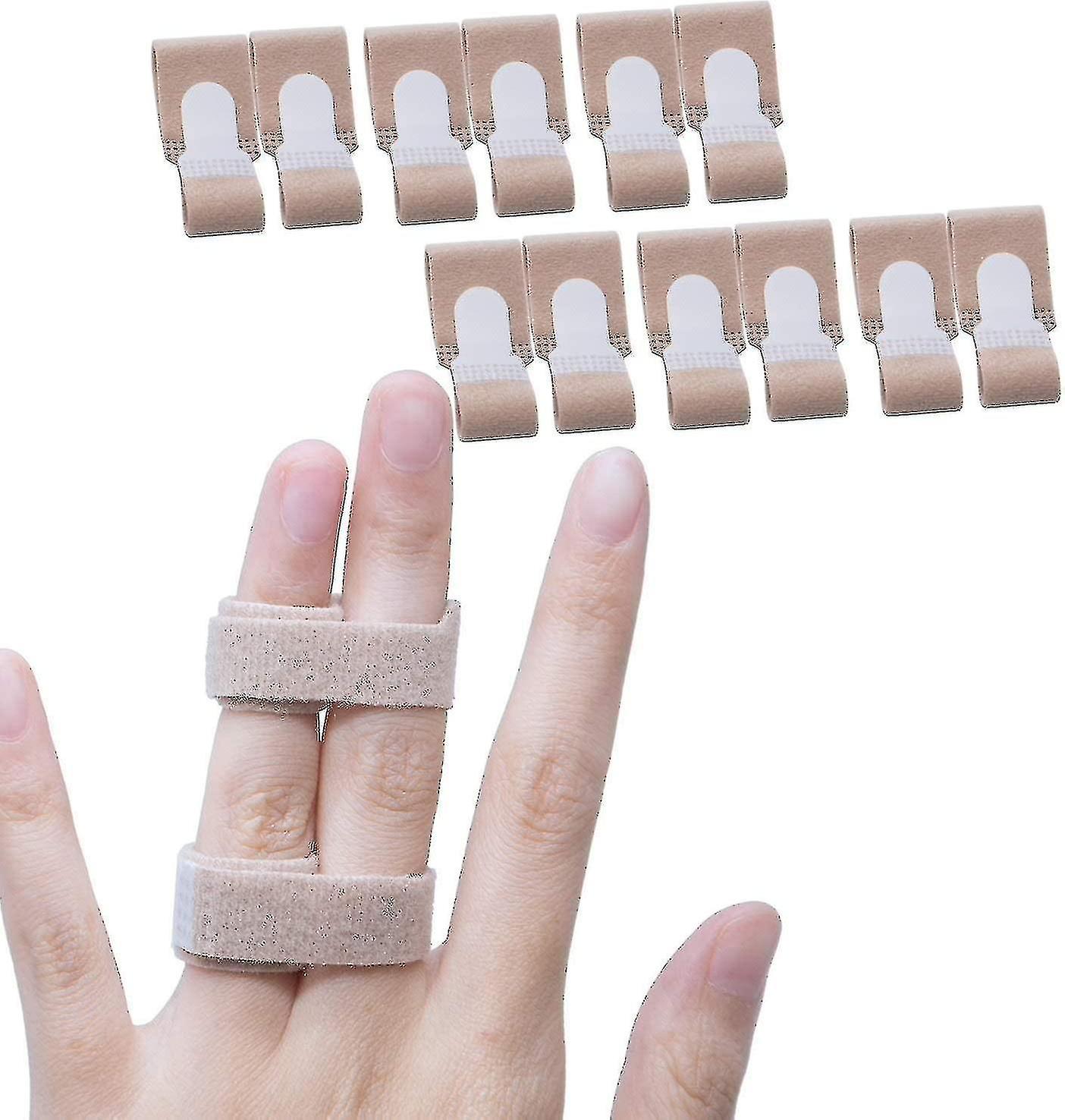 12 Pack Finger Tapes For Jammed Finger Joints, Swollen, Dislocated