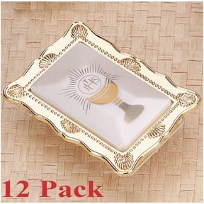 (12 Pack) First Communion Fillable Boxes Favors Primera Comunion Recuerdos Baptism Bautizo