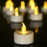12 Pack Flameless LED Tea Lights Candles Battery Operated, 200+Hour Fake Electric Candles TeaLights for Votive, Aniversary, Wedding Centerpiece Table Decor, Funeral, Halloween, Christmas