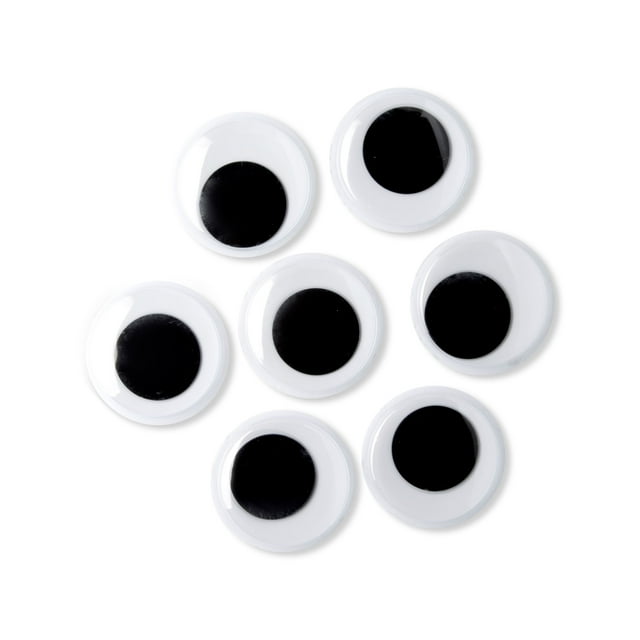 12 Pack Flat Back Wiggle Eyes Value Pack by Creatology™
