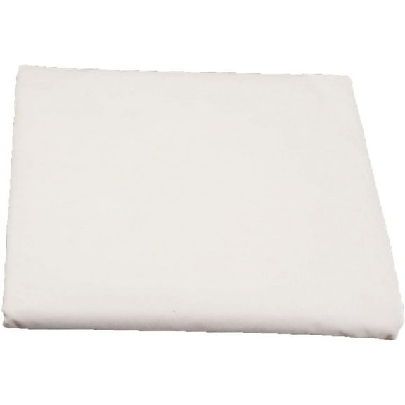 12 Pack-Flat Sheet - Draw Sheet (54x90), 200 TC, White, Elegant Poly-Cotton Blend, Premium Comfort and Style, Hotel Quality, Extremely Durable – by Pacific Linens (Draw Sheet)