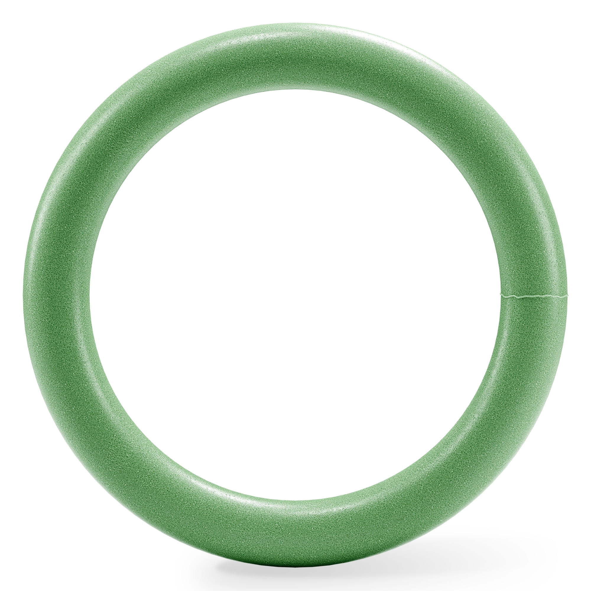 Floracraft FloraFōM Green Extruded Foam Wreath - Floral Foam for DIY Decoration, Weddings, Birthdays, and Parties - Bulk 12 Pack