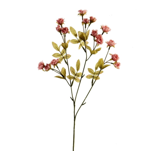 12 Pack: Floral Essentials Antique Red Heart Rose Spray by Ashland