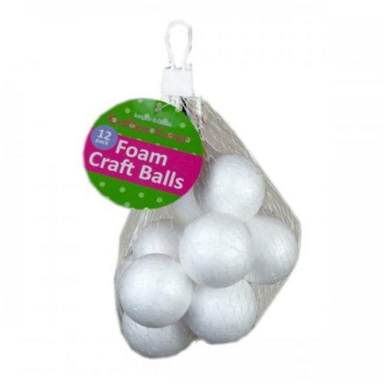 12 Pack Foam Craft Balls