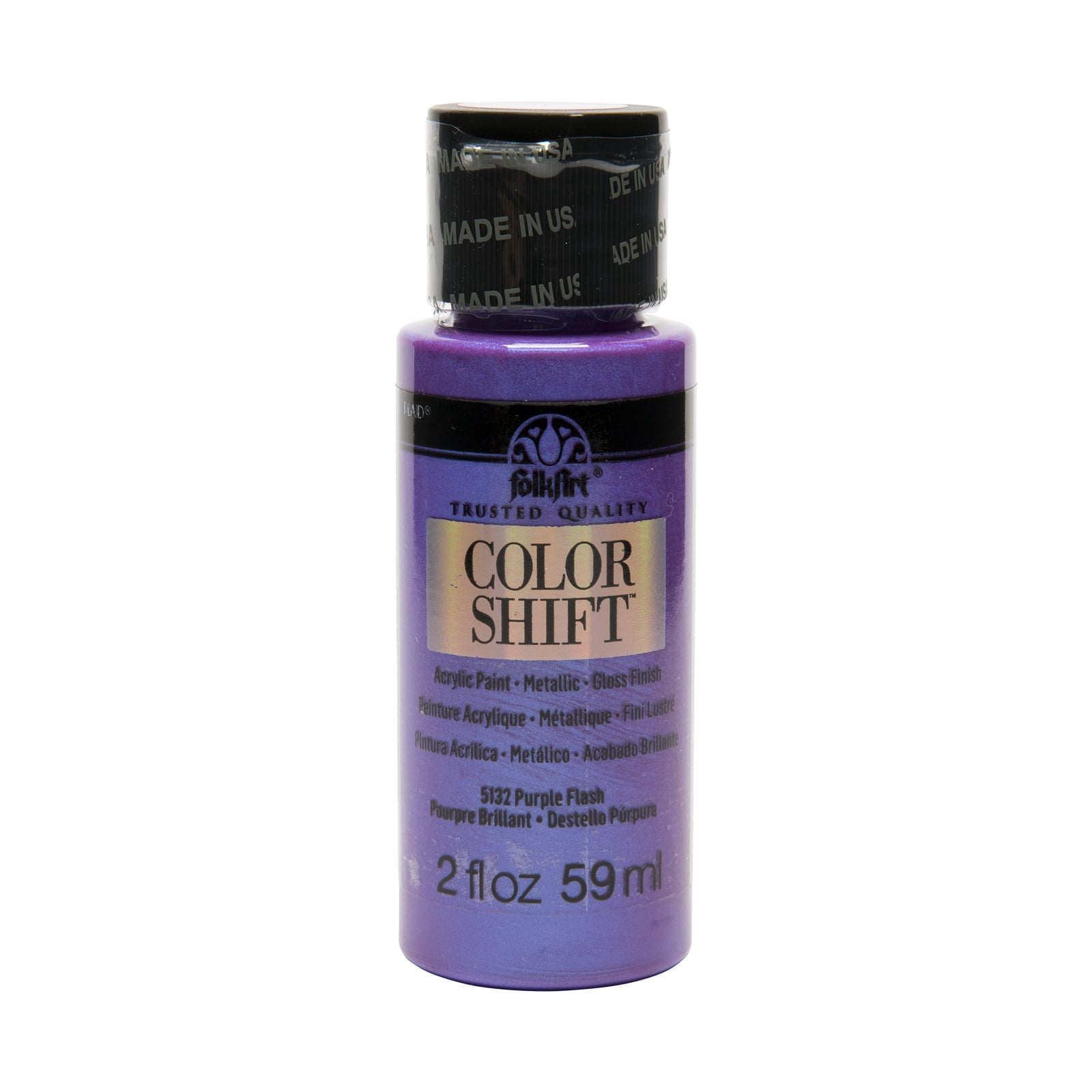 FolkArt Color Shift Gloss Finish Metallic Acrylic Paint, 12 Pack
