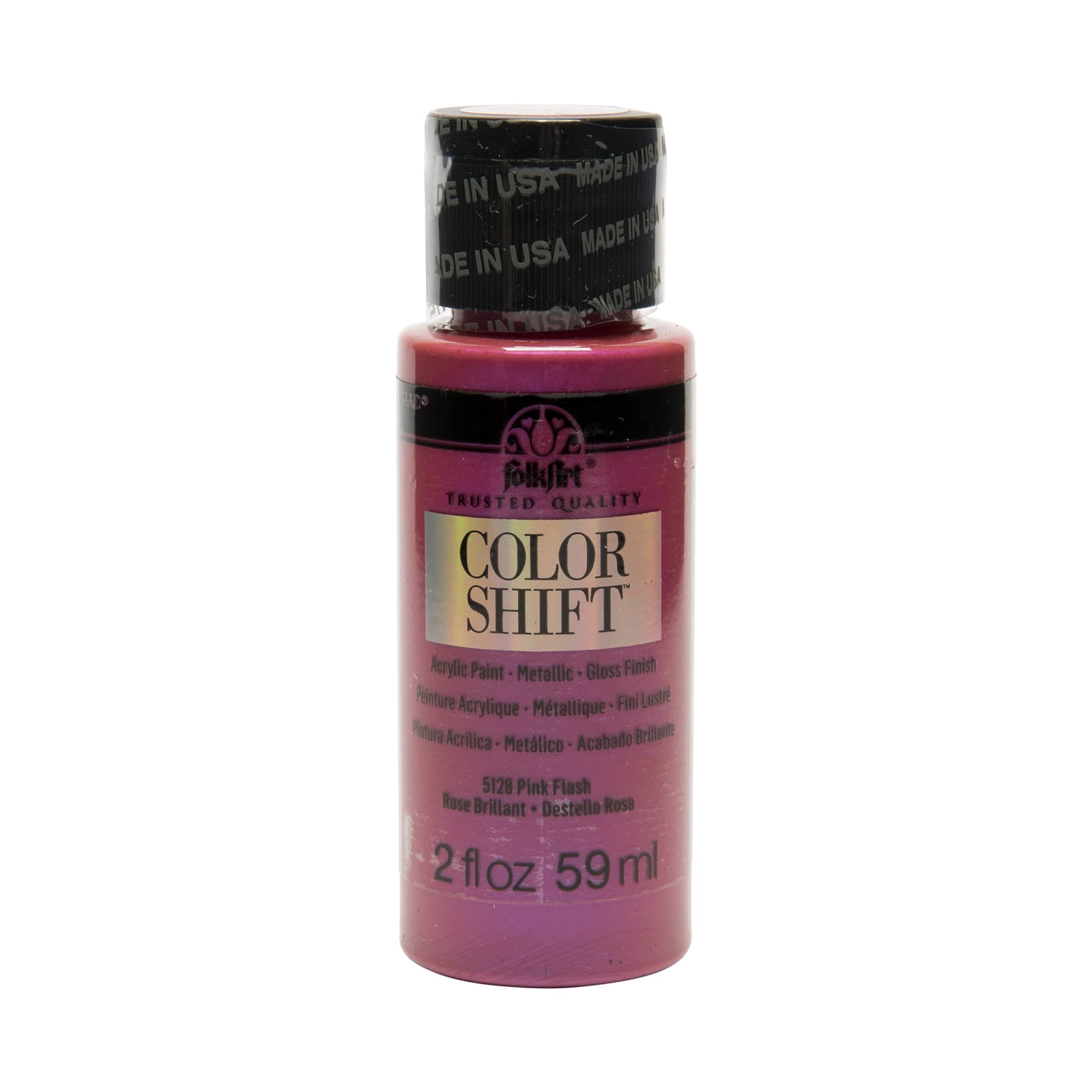 FolkArt Color Shift Gloss Finish Metallic Acrylic Paint, 12 Pack