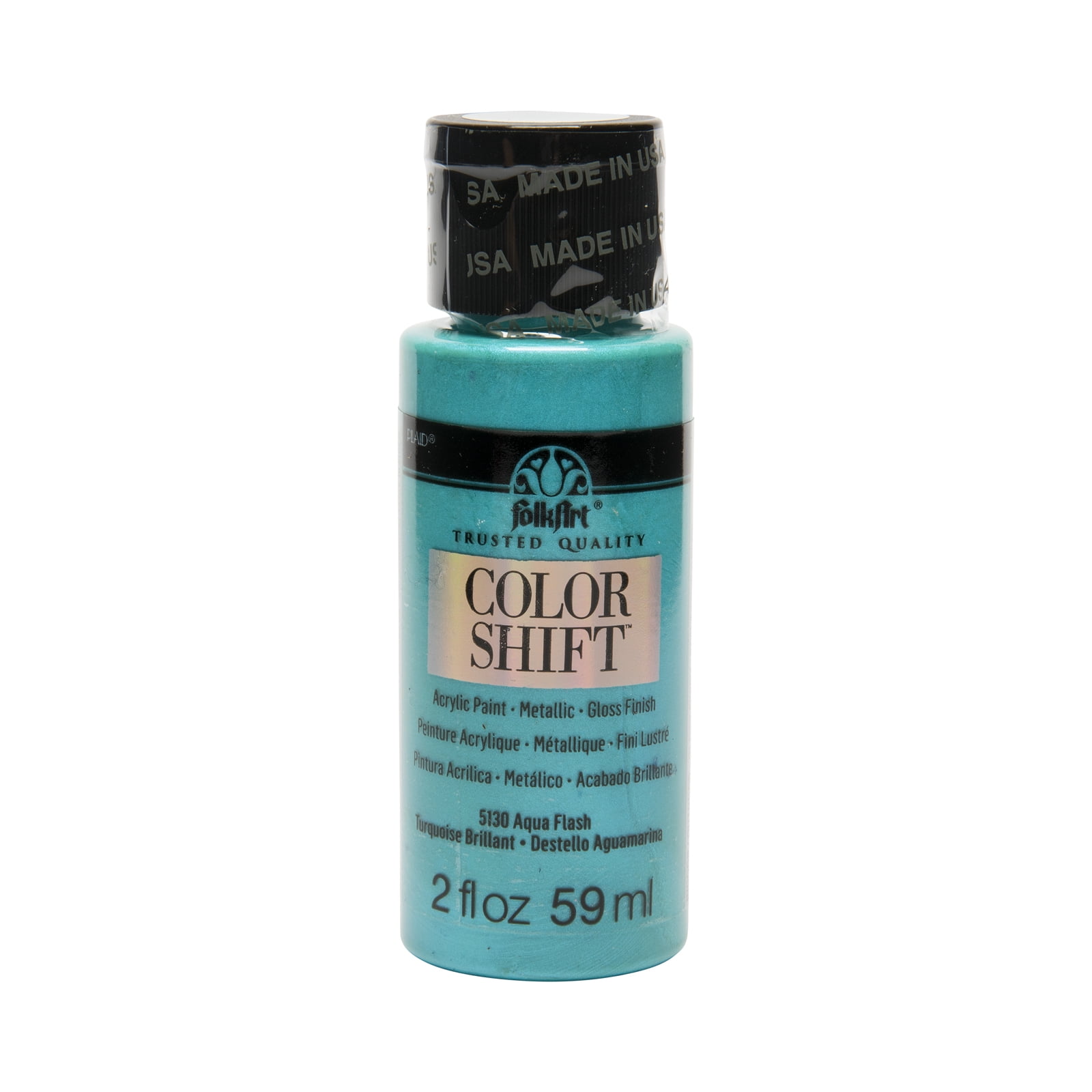 FolkArt Color Shift Gloss Finish Metallic Acrylic Paint, 12 Pack